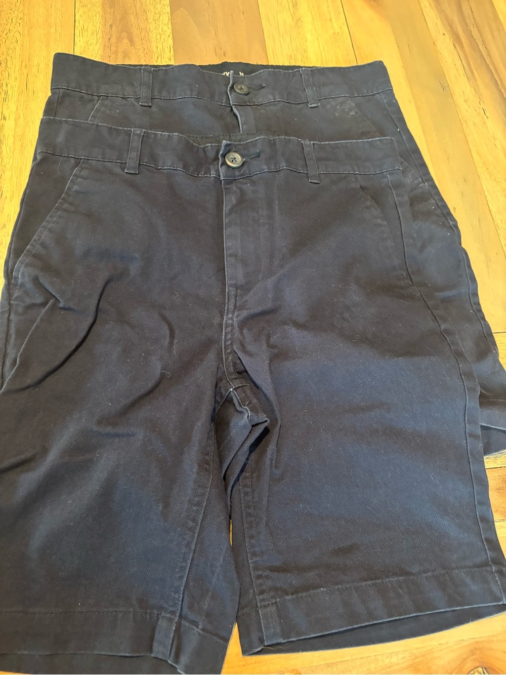 Old Navy Navy Blue Kids' Cotton Shorts